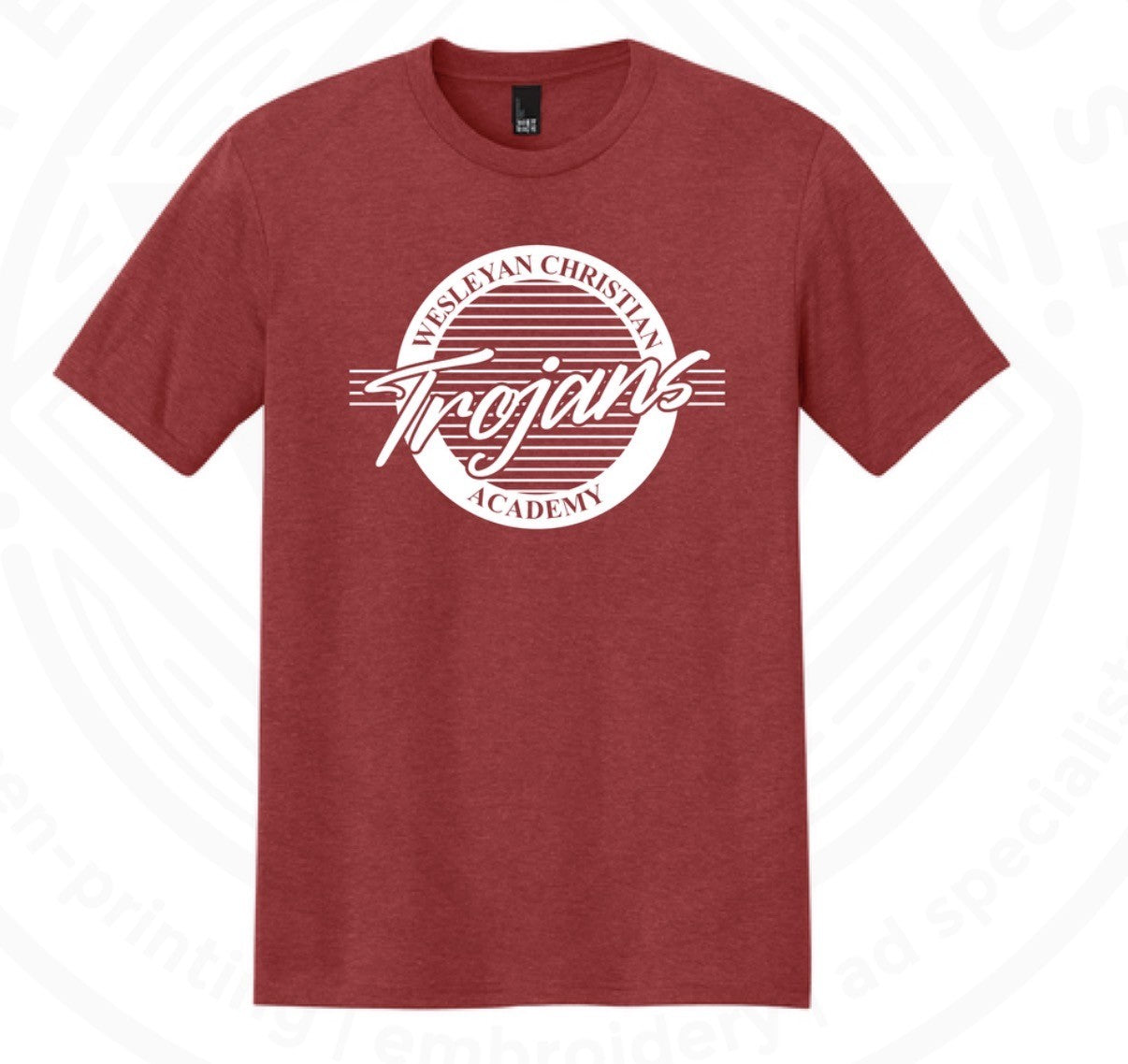 Red Circle Trojan T-shirt