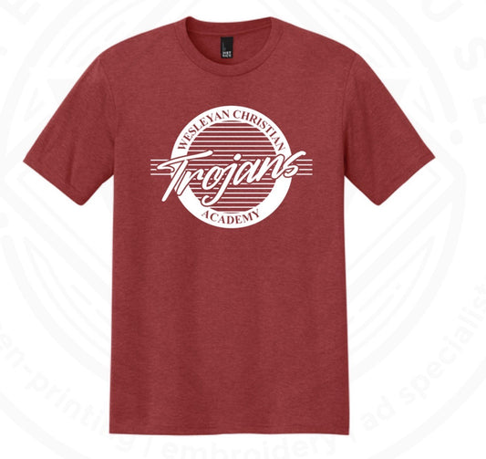 Red Circle Trojan T-shirt