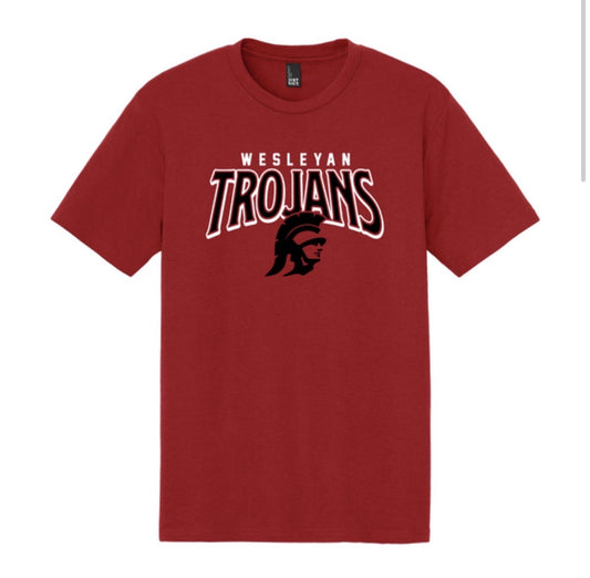 Red Wesleyan Trojans