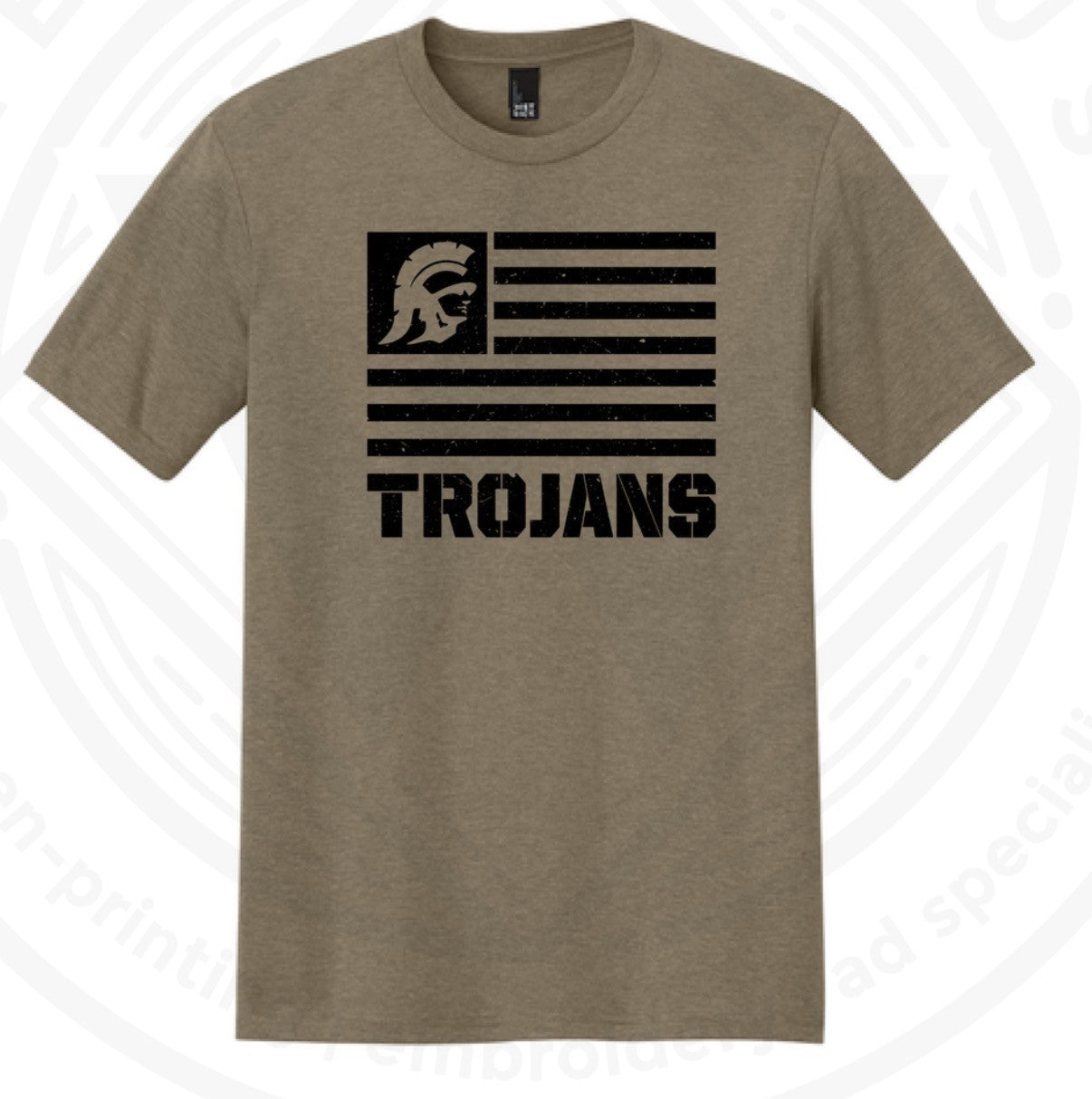 Trojans Brown T-shirt
