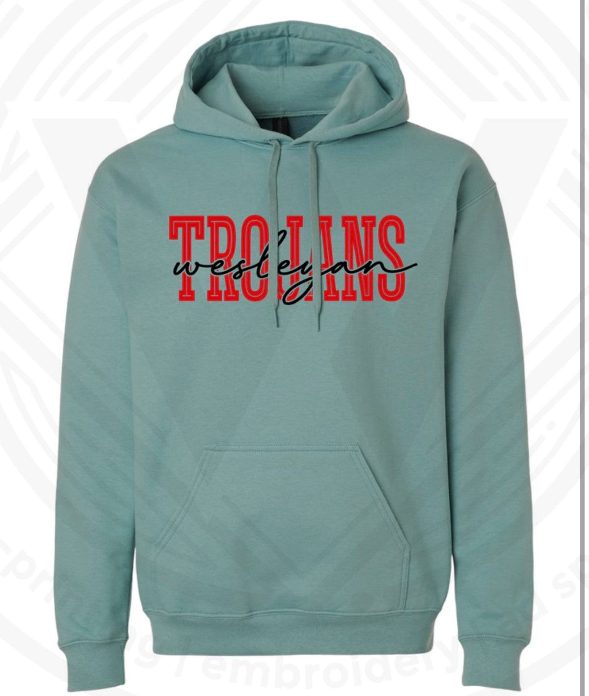 Adult Aqua Hoodie
