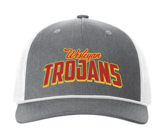 Wesleyan Trojans Gray Cap