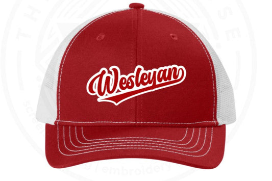 Youth Sizes Only - Red Wesleyan Cap